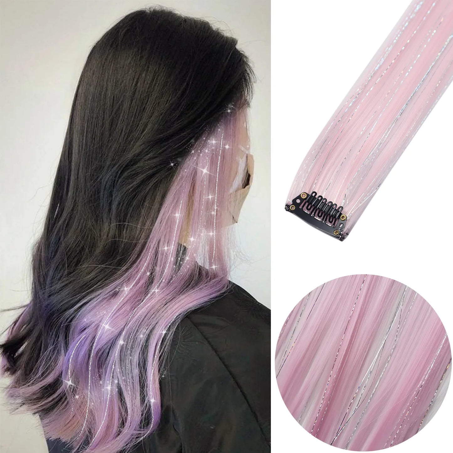 Clip-In Party Hair Extensions – 22 inch